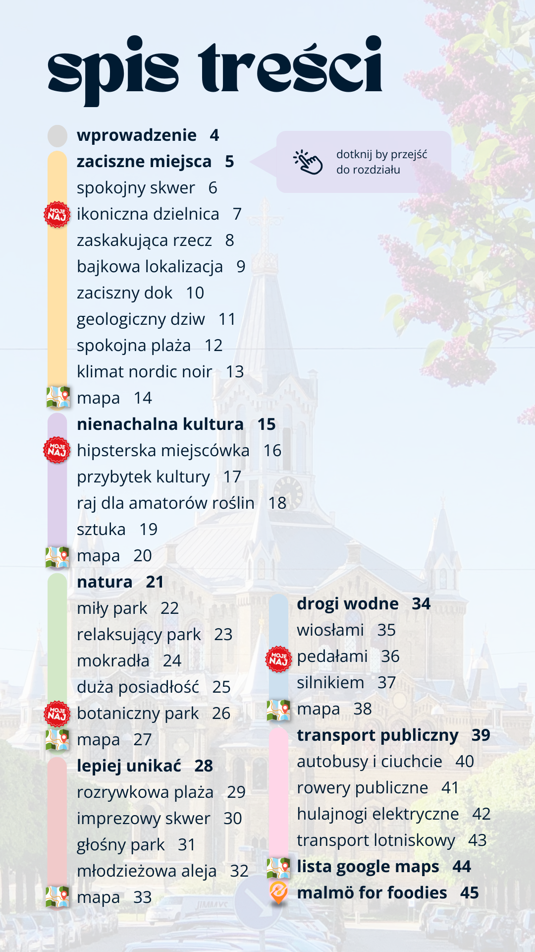 Malmö: Slow Travel PL (Przewodnik + Mapy)