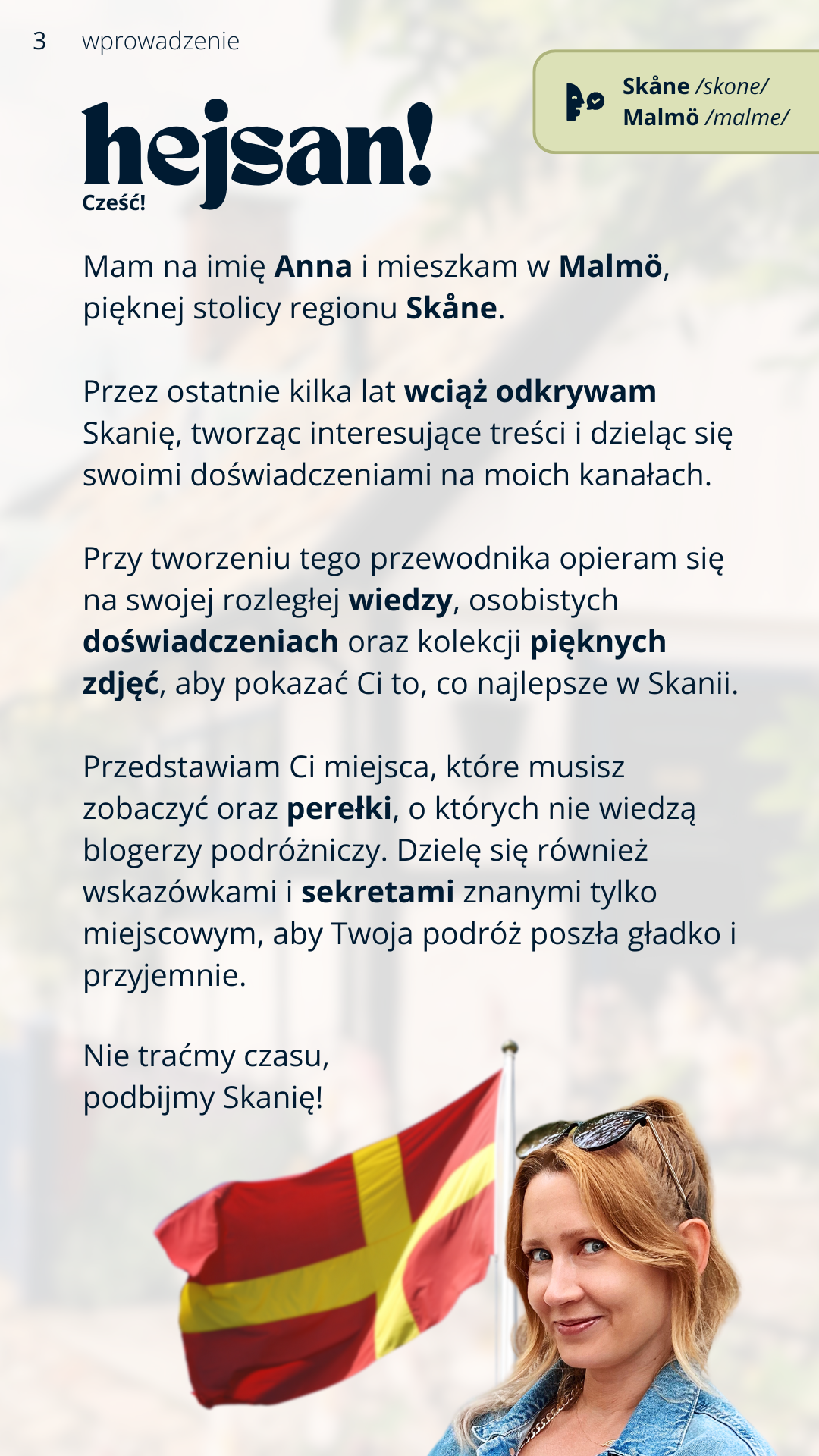 Skåne: Przewodnik PL (Przewodnik po Skanii + Mapy)