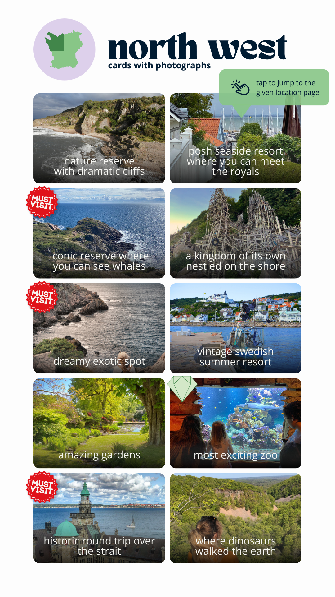 Skåne: Travel Guide EN (Scania Travel Guide + Maps)