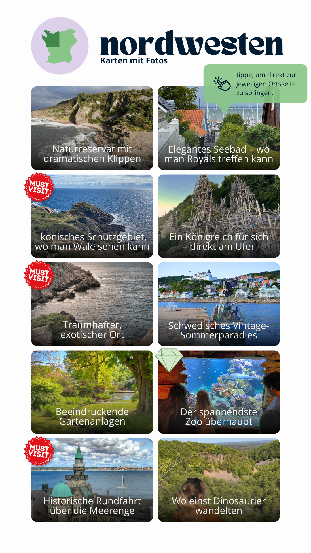 Skåne: Reiseführer DE (Skane Guide + Tipps + Karten)