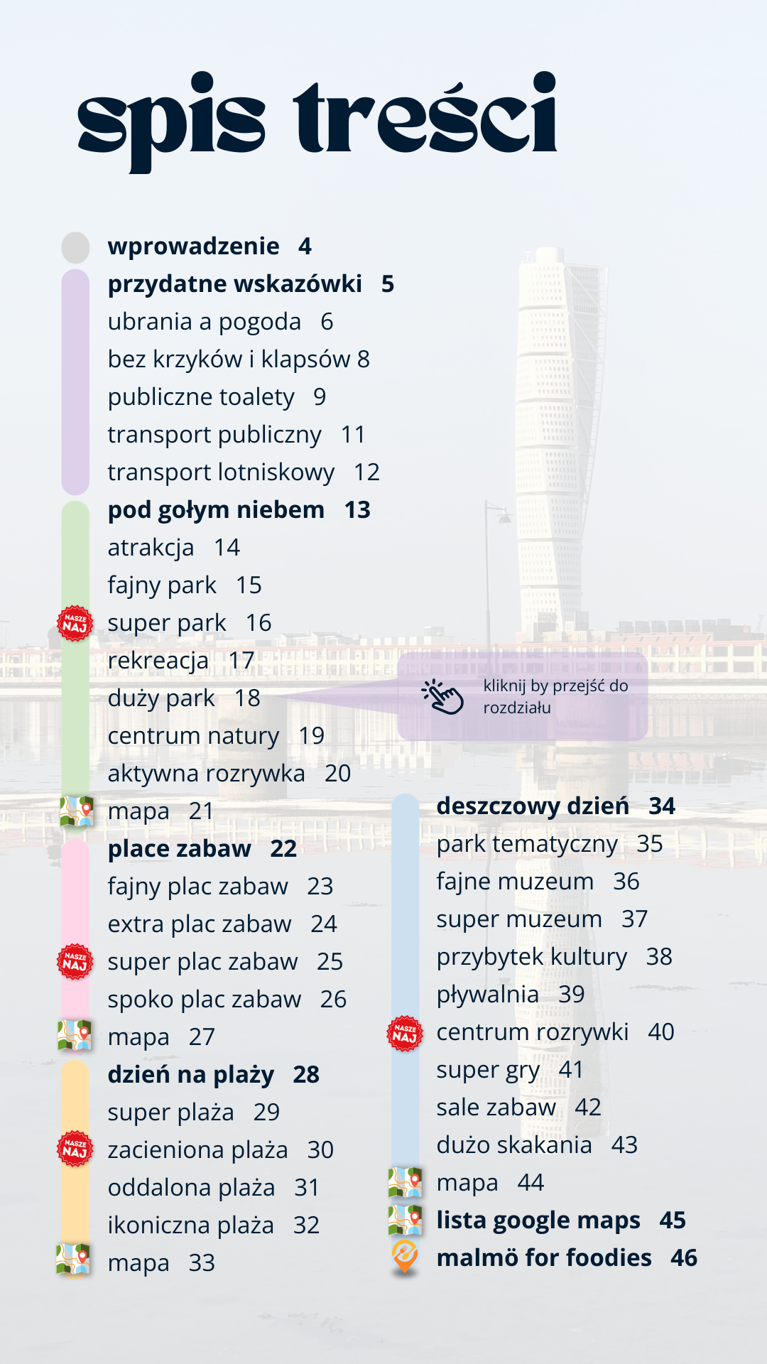 Malmö: Rodzinne Przygody PL (Przewodnik Dla Rodziców i Dzieci + Mapy)